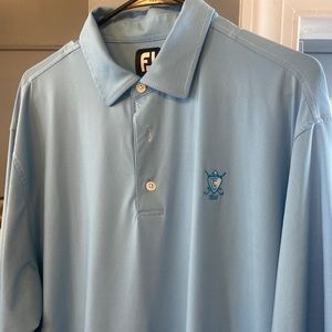 Men’s FootJoy Xl golf shirt great condition Birmingham Country Club logo